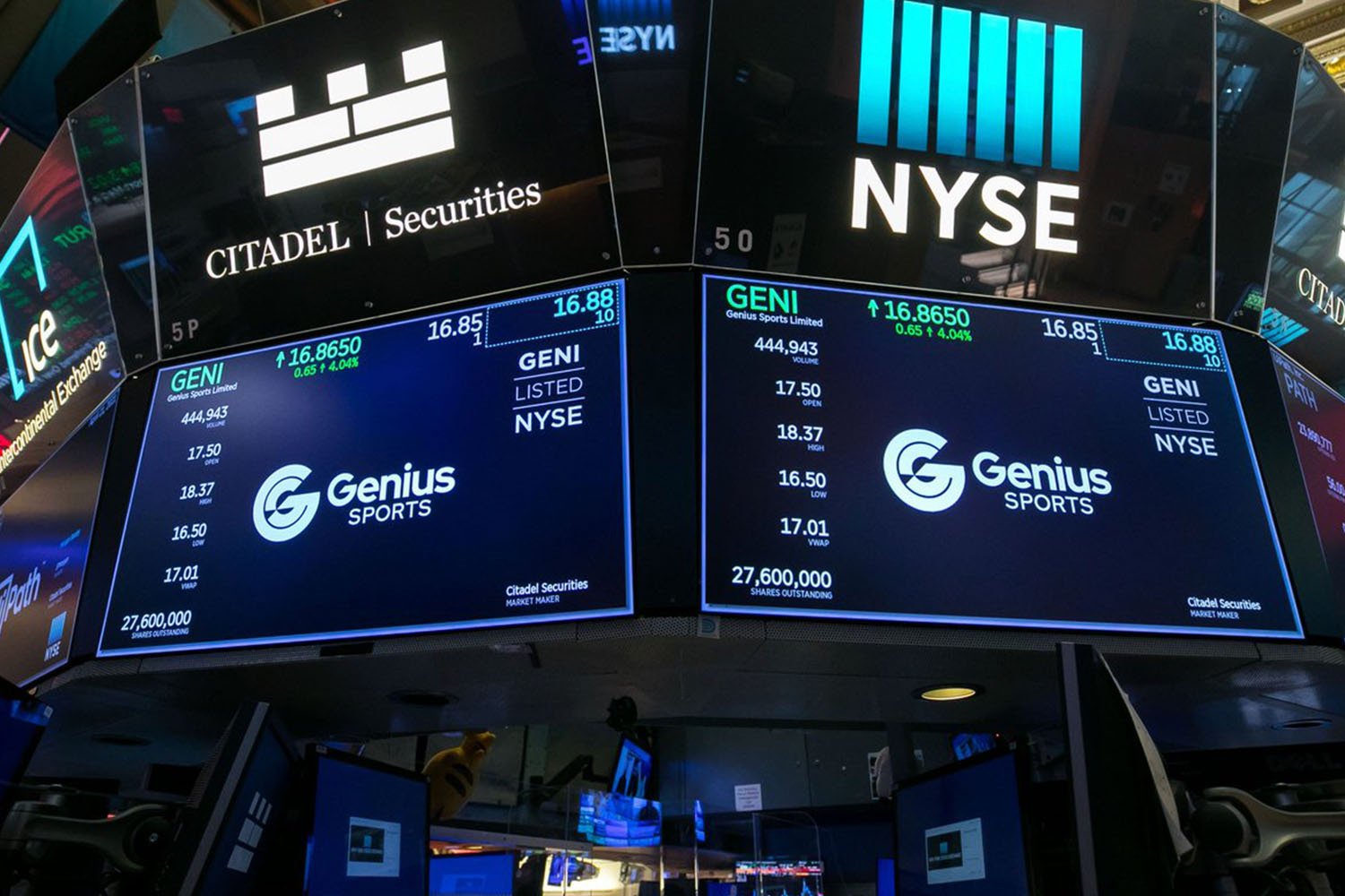 Genius Sports Soars on Surprise Profit, Upped Outlook